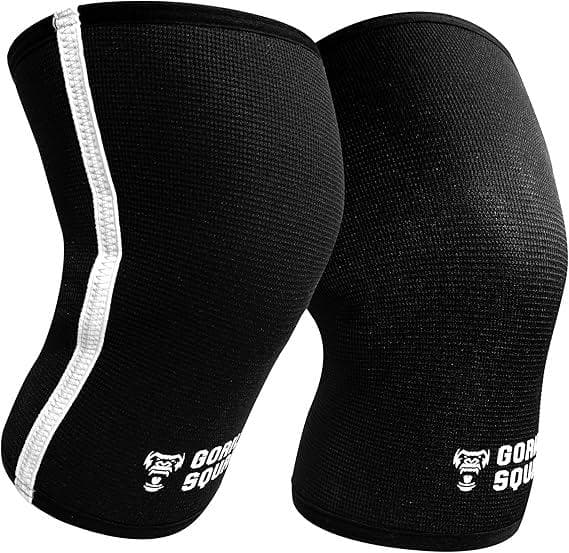 GORILLA SQUAD ニースリーブ 7mm高密度ネオプレン 膝サポーター