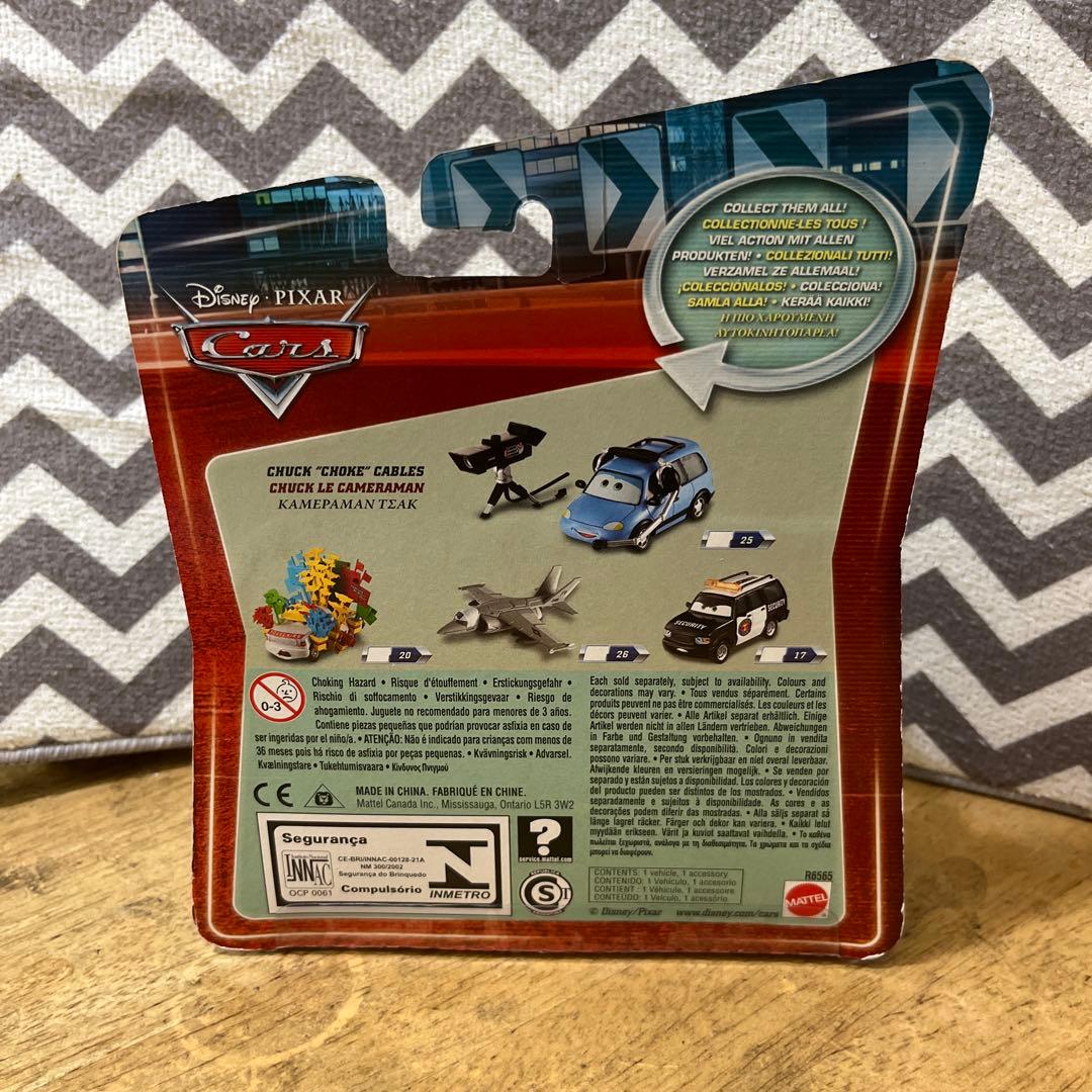 未開封 マテル カーズ CHUCK CHOKE CABLES デラックス