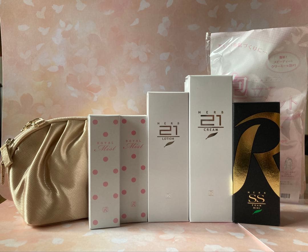 ロイヤル化粧品 ロイヤルハーブ21クリーム ローション 洗顔料 ミスト