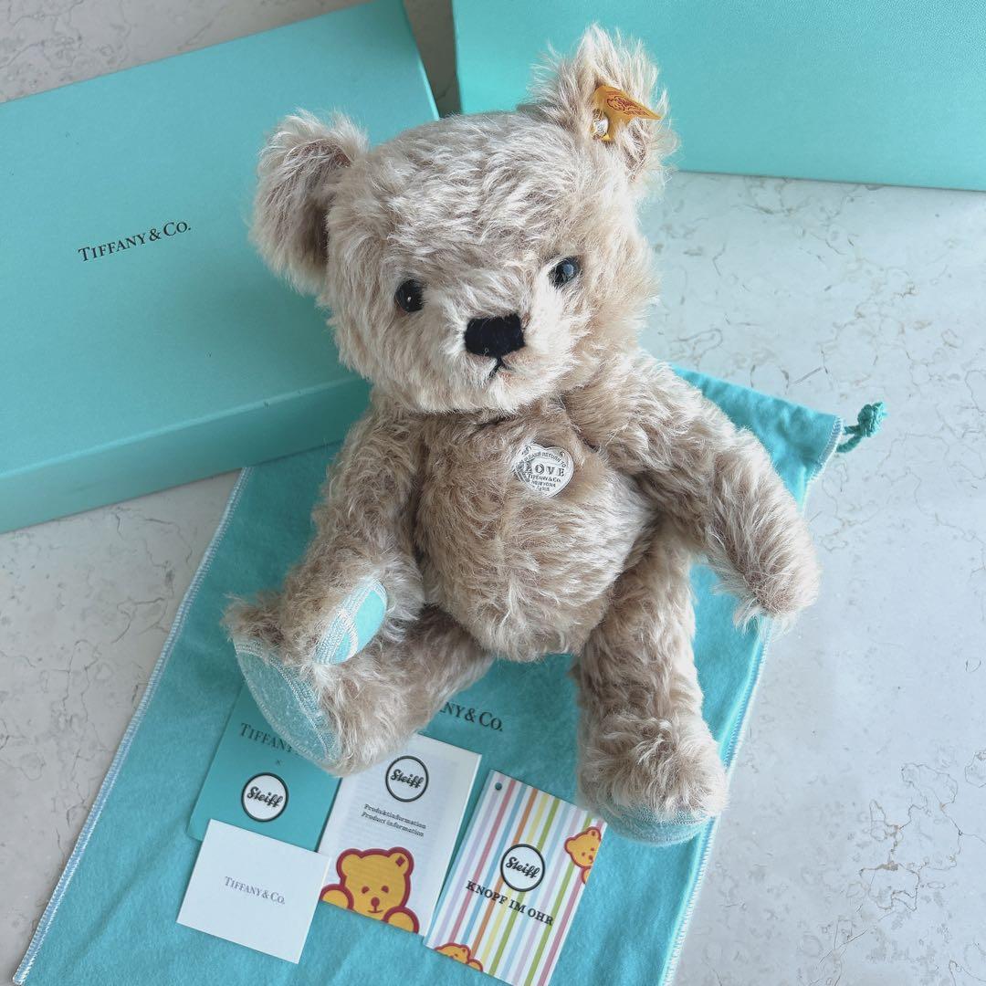シュタイフ×ティファニー 本物保証 テディベア ティファニー銀座購入品