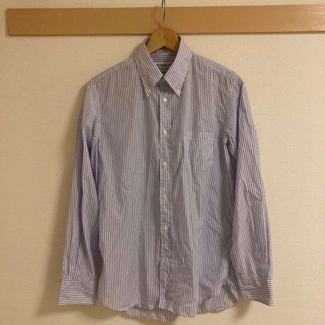 USA製ボタンダウン INDIVIDUALIZED 15-32 ストライプ