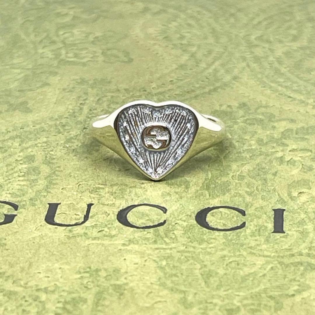 グッチ　GUCCI 指輪　リング　ハイブランド　10号　レディース　美品