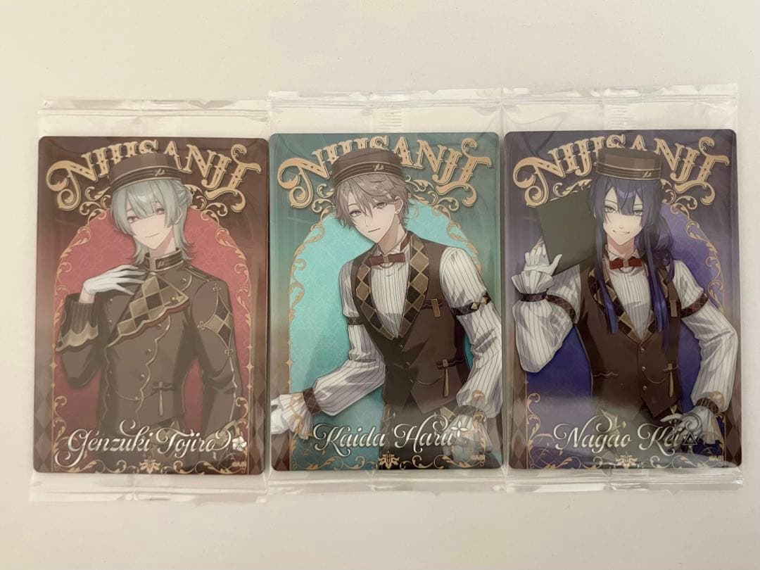 にじさんじ ウエハース2 VΔLZ 甲斐田晴 長尾景 弦月藤士郎 - メルカリ