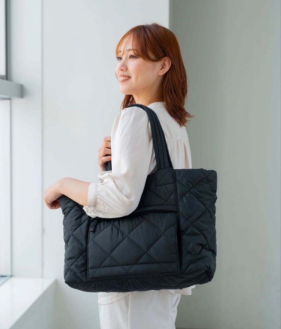 THEATHEA/ティアティア 3WAY キルティングマザーズバッグ 3点セット