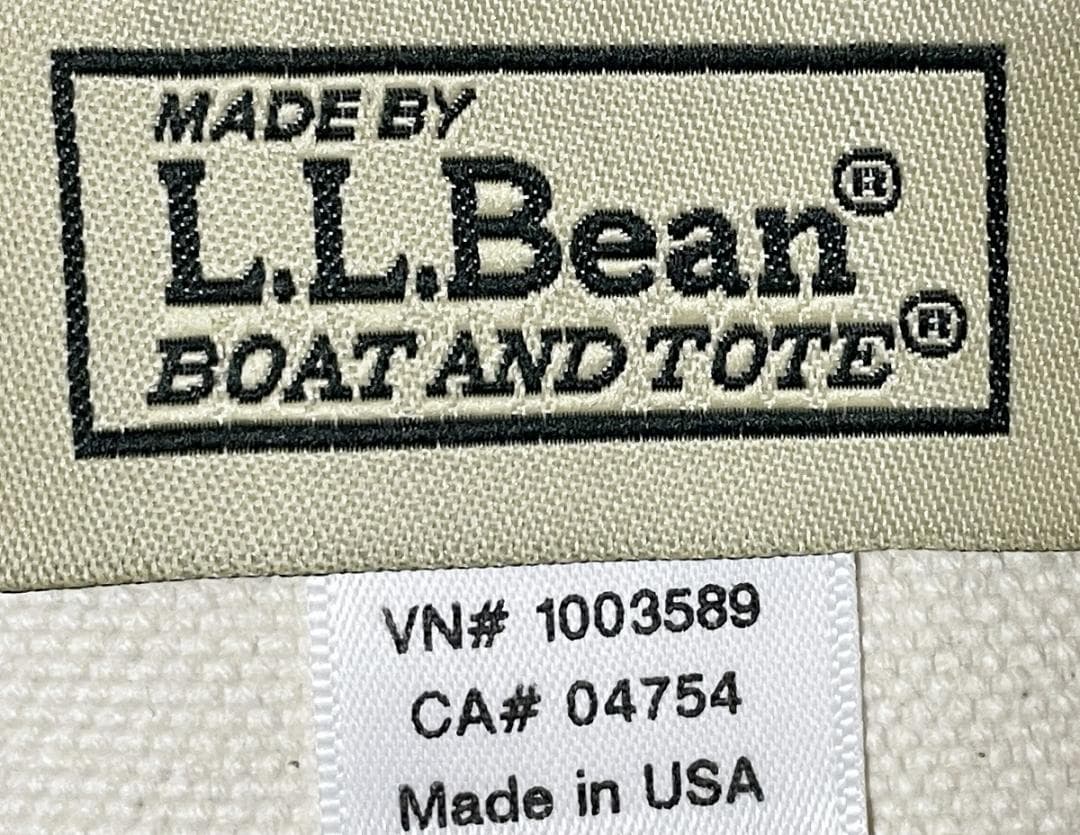 名作★USA製 LLビーン L.L.Bean レザー ハンドル トート バッグ