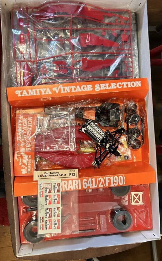 タミヤ1/12Ferrari641/2( F190)タバコデカール付き - メルカリ