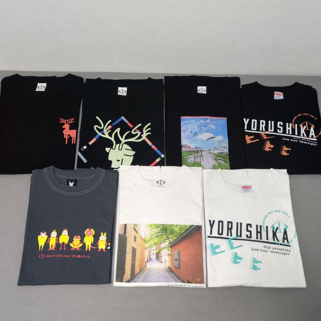ヨルシカ ライブグッズ 11点セット（Tシャツ x7 & タオル x4） - メルカリ