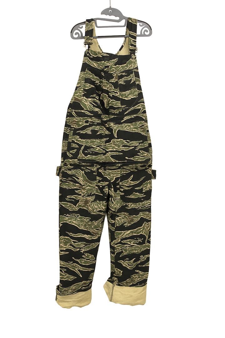 迷彩柄オーバーオール