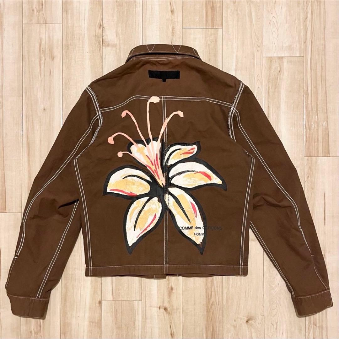 激レア！2003SS CDG HOMME “FLOWER”WORK JACKET
