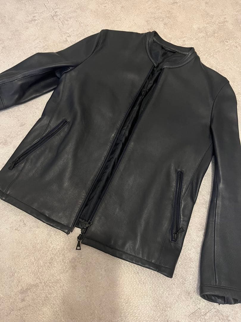 Men's Melrose ラムレザーシングルライダース★美品