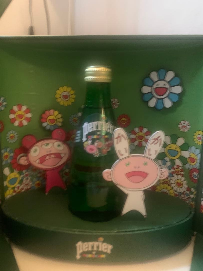 ペリエ　Perrier 村上隆 コラボ 限定　ディスプレイ　非売品 2026年最新】ペリエ_村上隆の人気アイテム - メルカリ