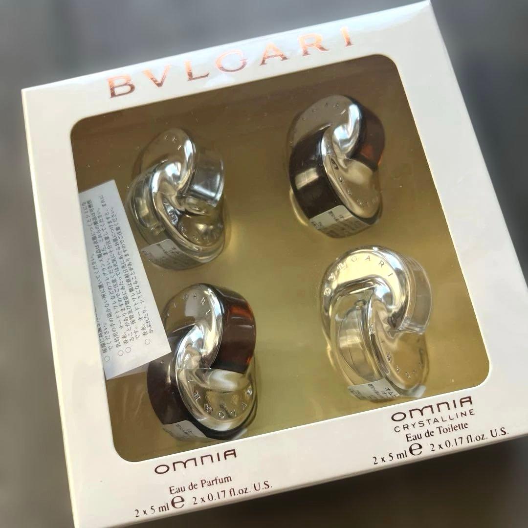 ◾️新品未使用　ブルガリ　オムニア　ミニ　4個セット　香水 BVLGARI