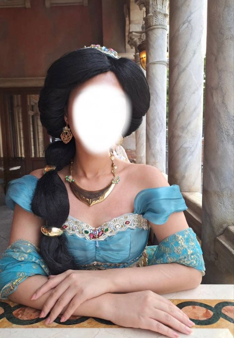 アラジン ジャスミン ウィッグ Dハロ