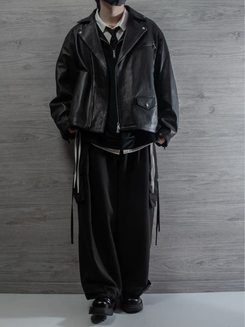 【Maison Special】ラムレザーダブルライダースジャケット