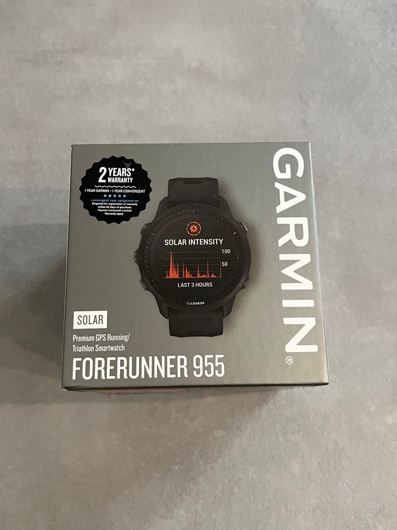 Garmin Forerunner955ソーラー 新品未使用海外輸入版 Forerunner 955 Dual Power | スマートウォッチ | Garmin 日本
