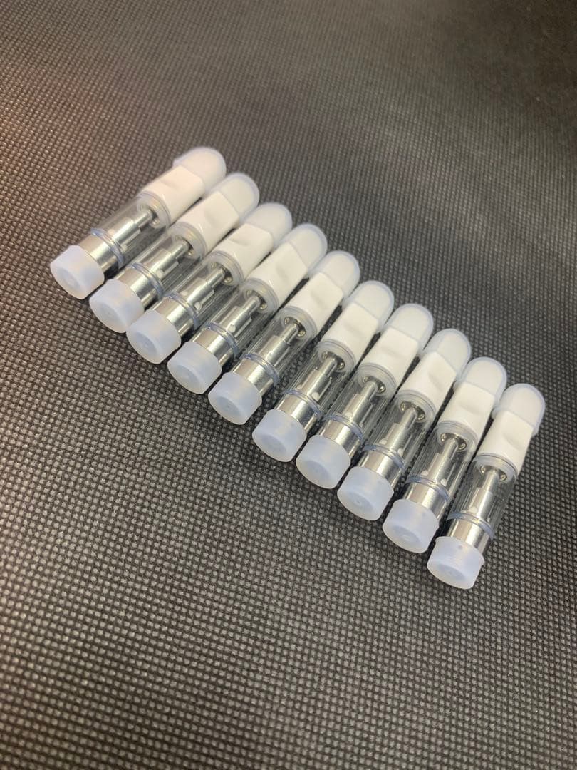 アトマイザー 交換用 510 カートリッジ 0.5ml 100本 白