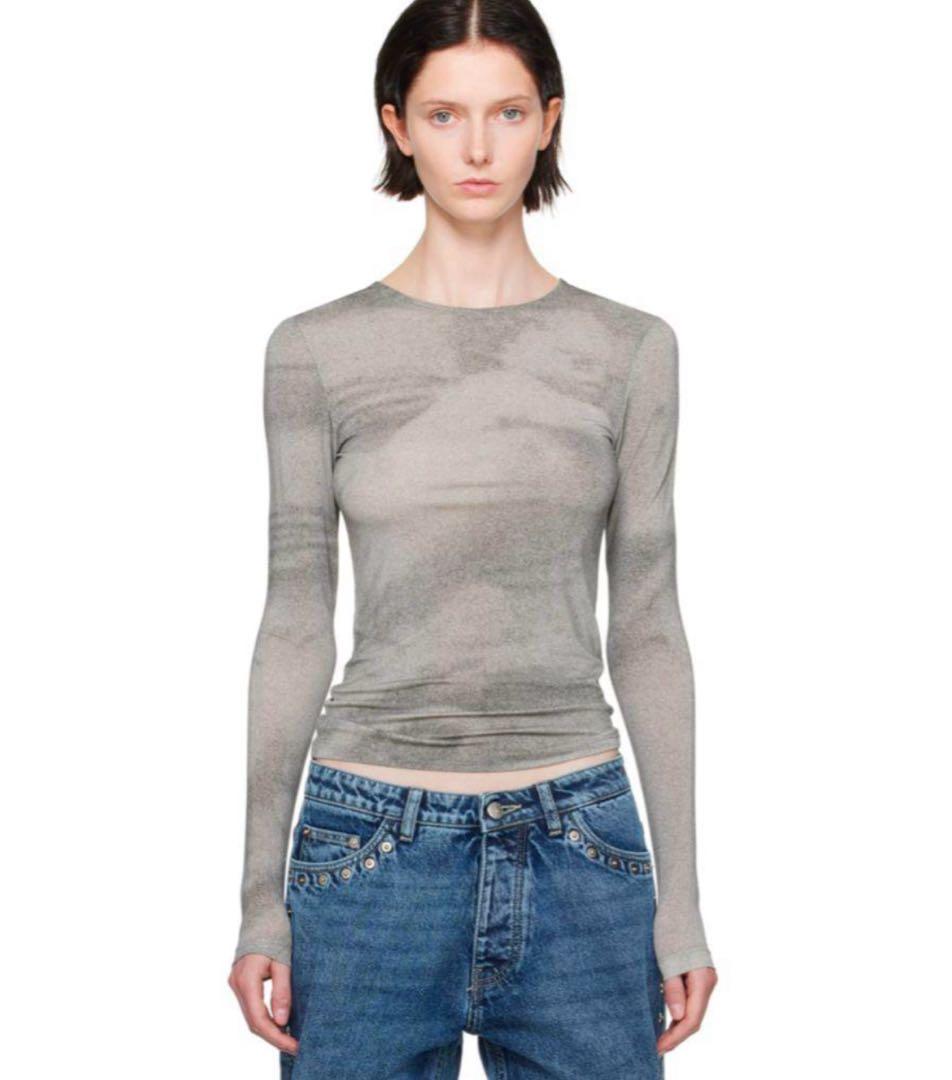 PALOMA WOOL グレー Arcangel 長袖 Tシャツ