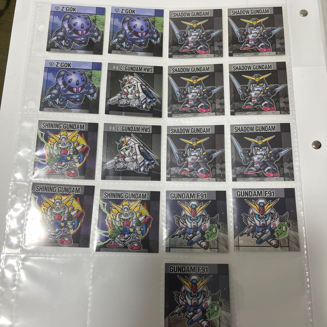 バラ売り可能 元祖SDガンダムスナック2 シークレット含む19種 34枚