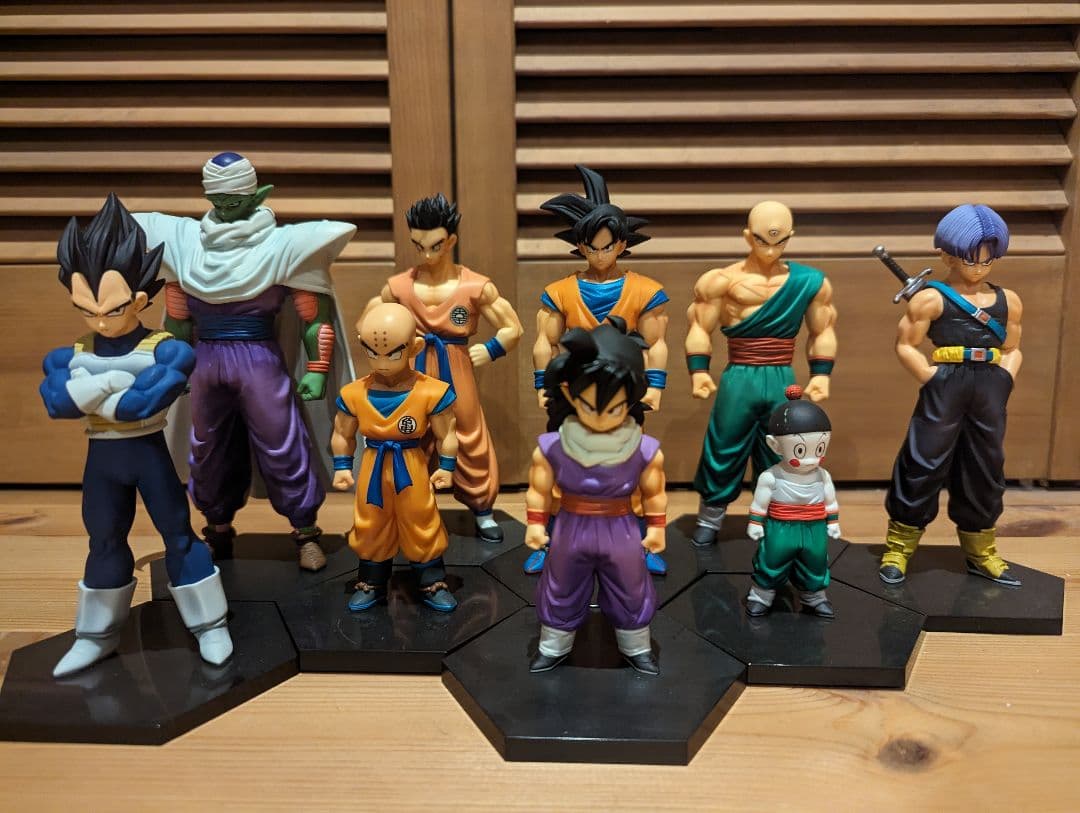 超造集ドラゴンボールZ戦士フィギュア9体セット