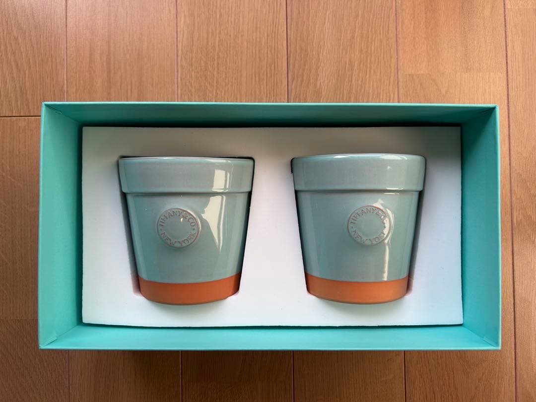 TIFFANY & CO フラワーポット テラコッタ 植木鉢 ティファニー