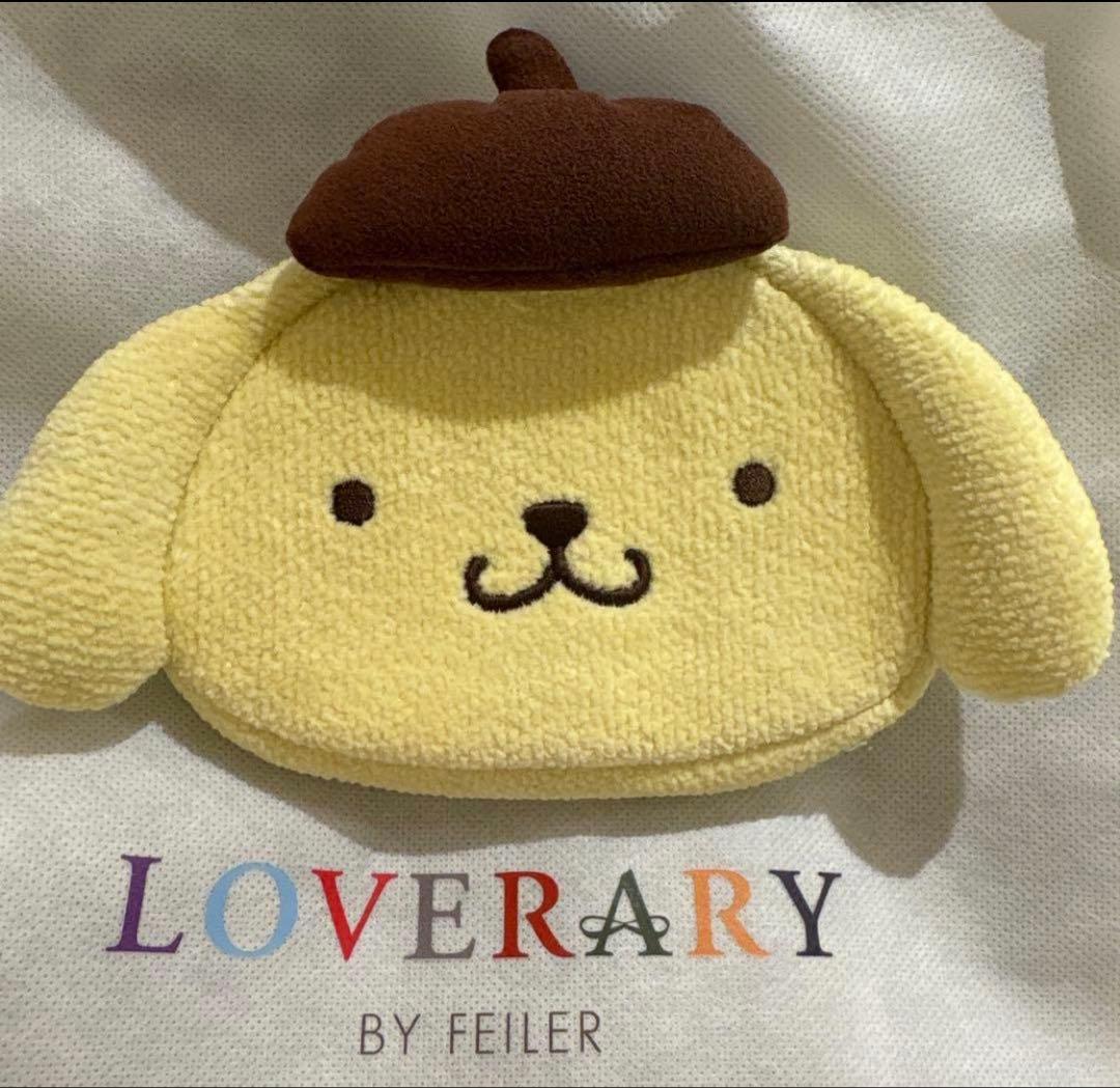 LOVERARY BY FEILER × ポムポムプリン プディング 顔型ポーチ - メルカリ