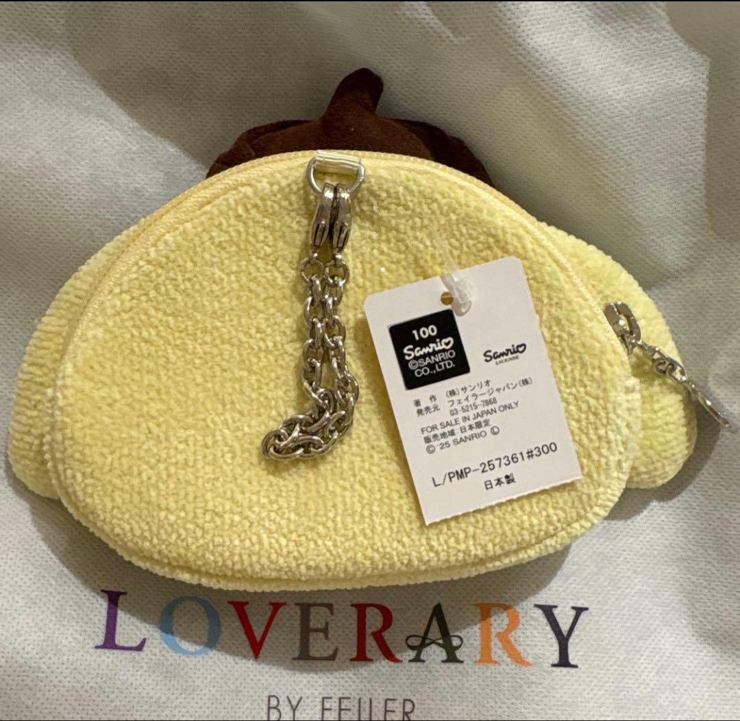 LOVERARY BY FEILER × ポムポムプリン プディング 顔型ポーチ - メルカリ