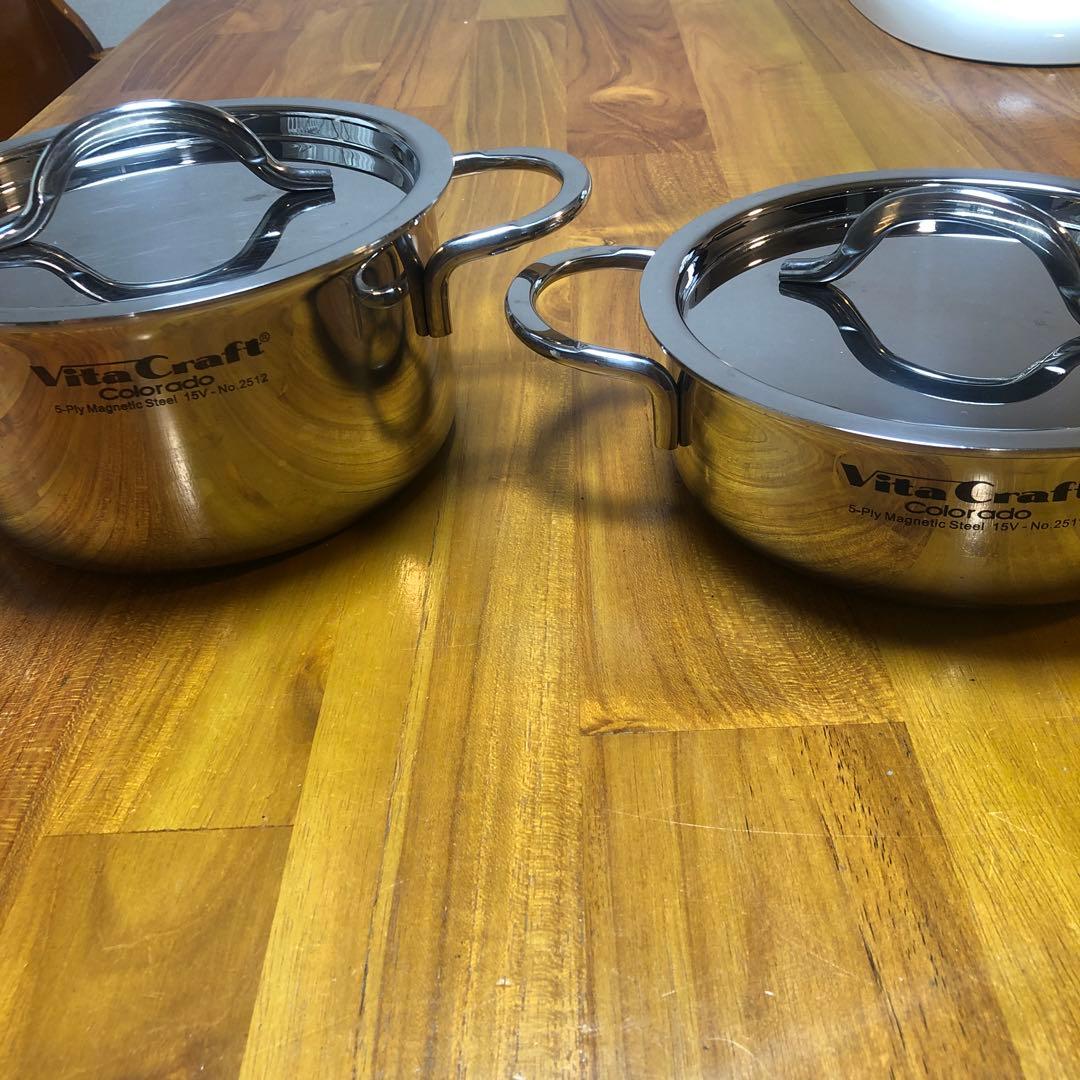 VitaCraft コロラド ステンレス鍋 No.2511 2512 - メルカリ