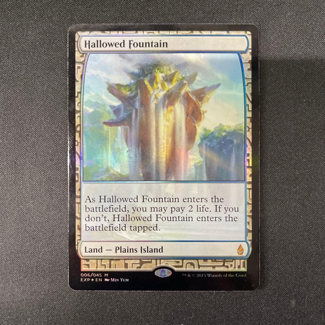 Hallowed Fountain 神聖なる泉 FOIL 006/045 MTG Foil】《神聖なる泉/Hallowed Fountain》[DIS] 土地R | 日本最大級 MTG
