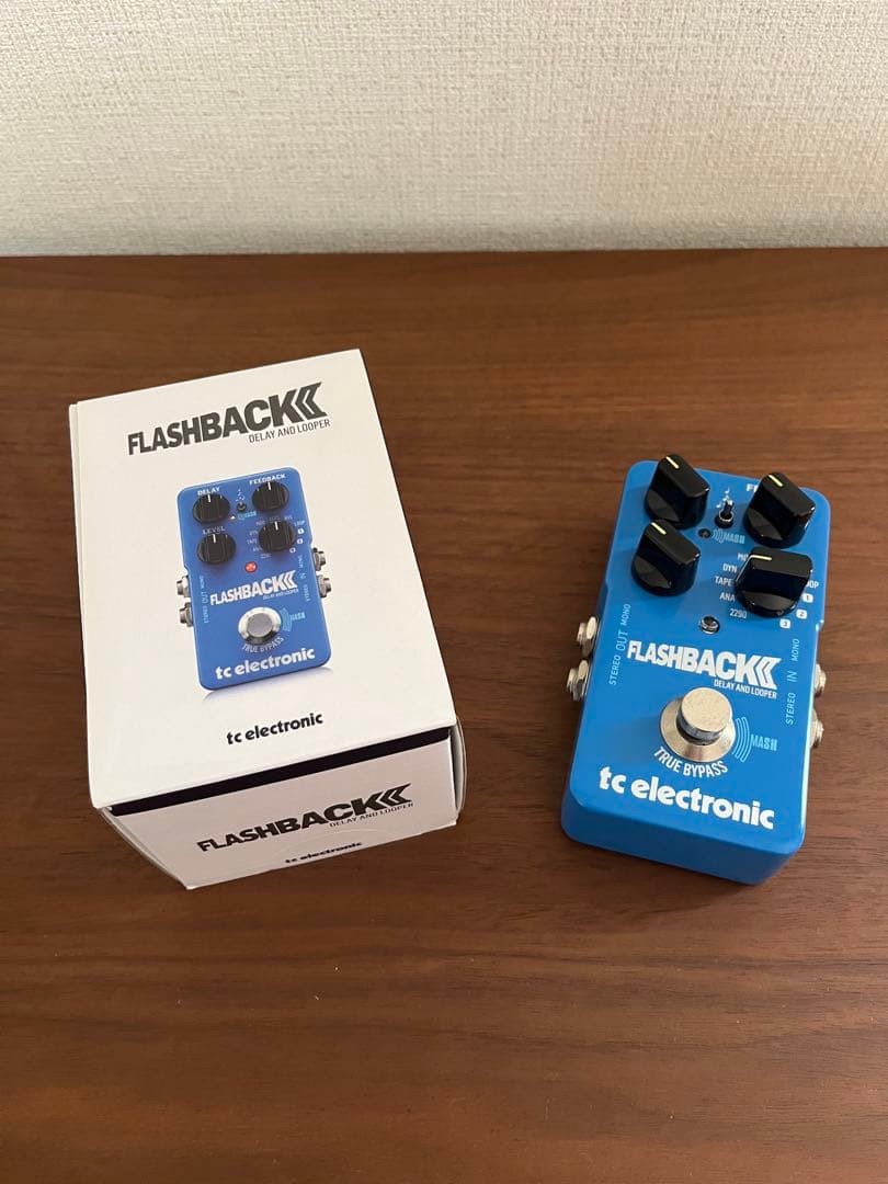 ギター tc electronic FLASHBACK 2 TC Electronic / Flashback 2 ディレイの特徴と使い方をレビュー。多彩
