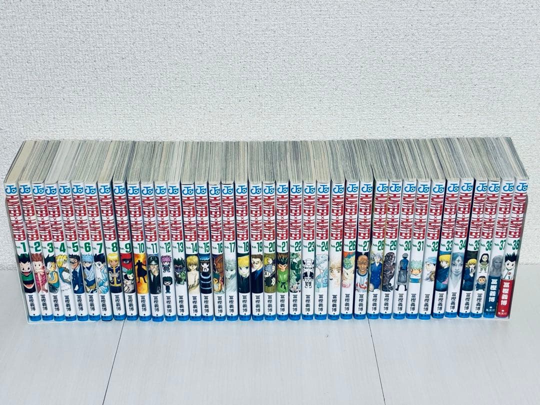 38巻セット】ハンターハンタ HUNTER×HUNTER 全巻セット - メルカリ