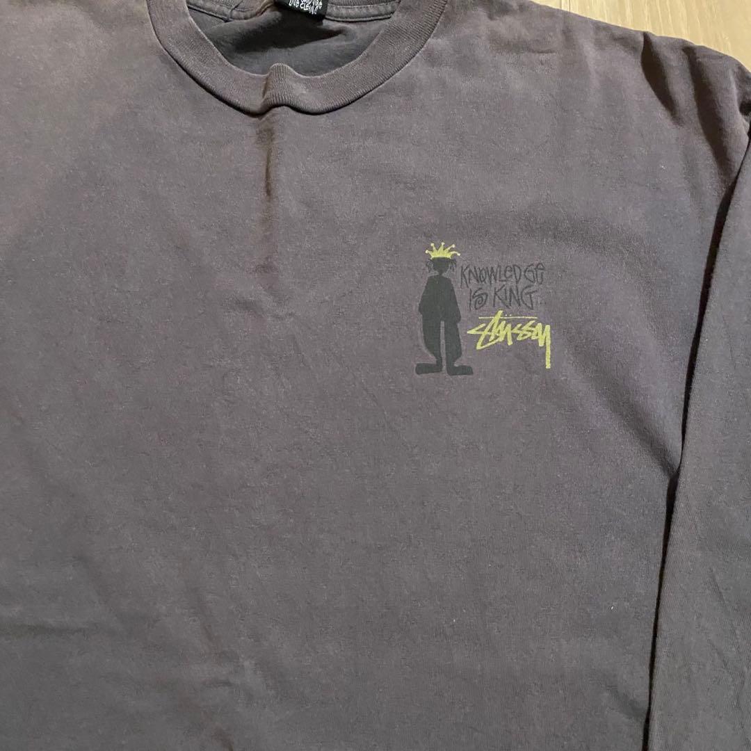 80s vintage】STUSSY シャドーマン ロンT オリジナル USA - メルカリ