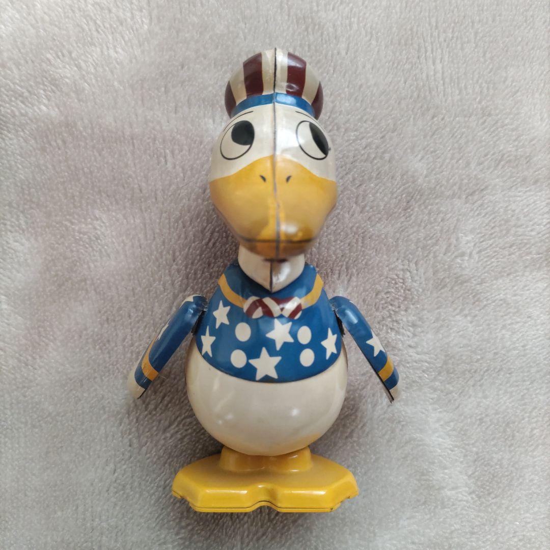 ドナルドダック ブリキおもちゃ ディズニー 昭和レトロ ヤングエポック