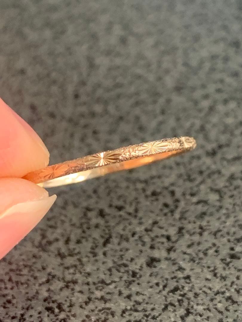 ete K10 クレール　カッティングリング 15号　約0.8g