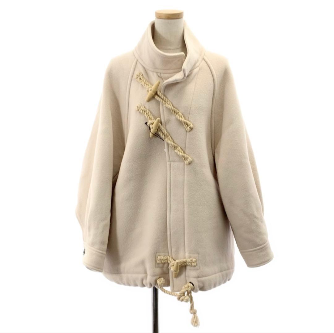 HYKE ハイクDOUBLE FACE DUFFEL JACKET 3