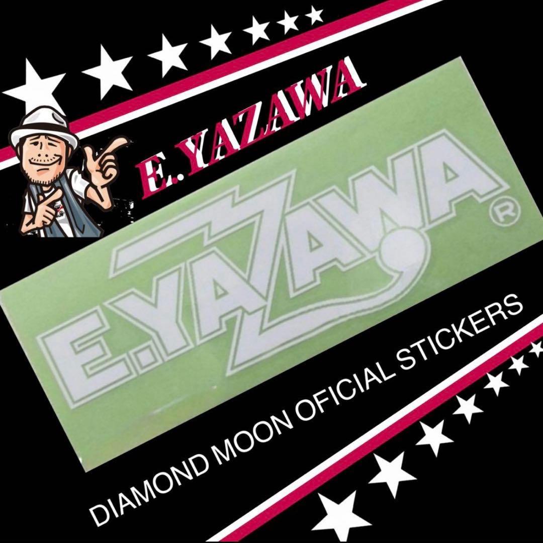 矢沢永吉☆E.YAZAWA☆公式ステッカー☆WHITE 正規品！！ - メルカリ