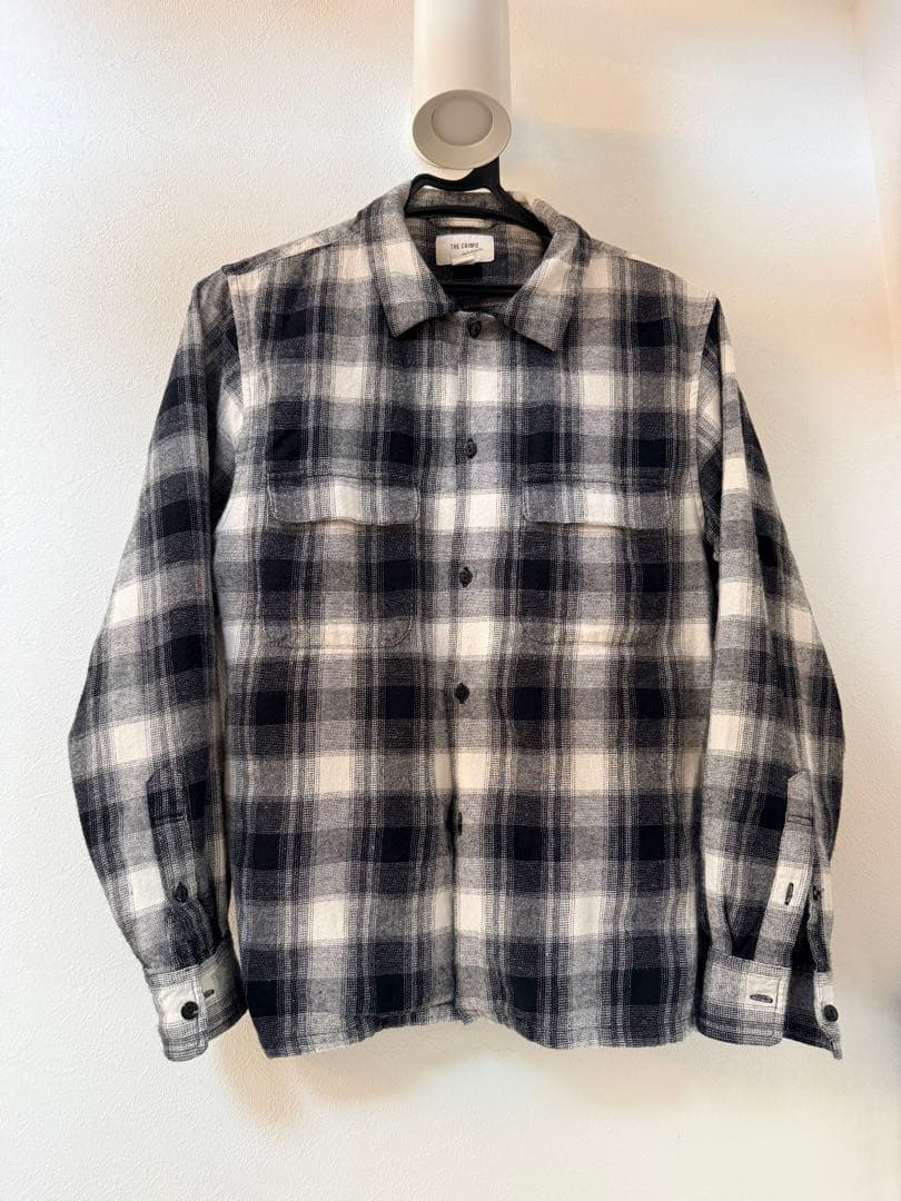 THE CRIMIE チェックネルシャツ