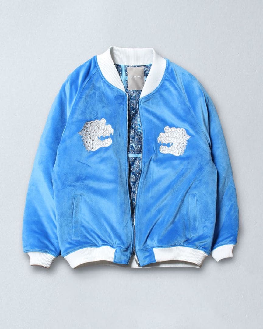 極美品！定価5.5万 LIBEIRO ベルベットスーベニアジャケットS el conductorH - 【25AW】ベルベット ヤマキング エンブロイド