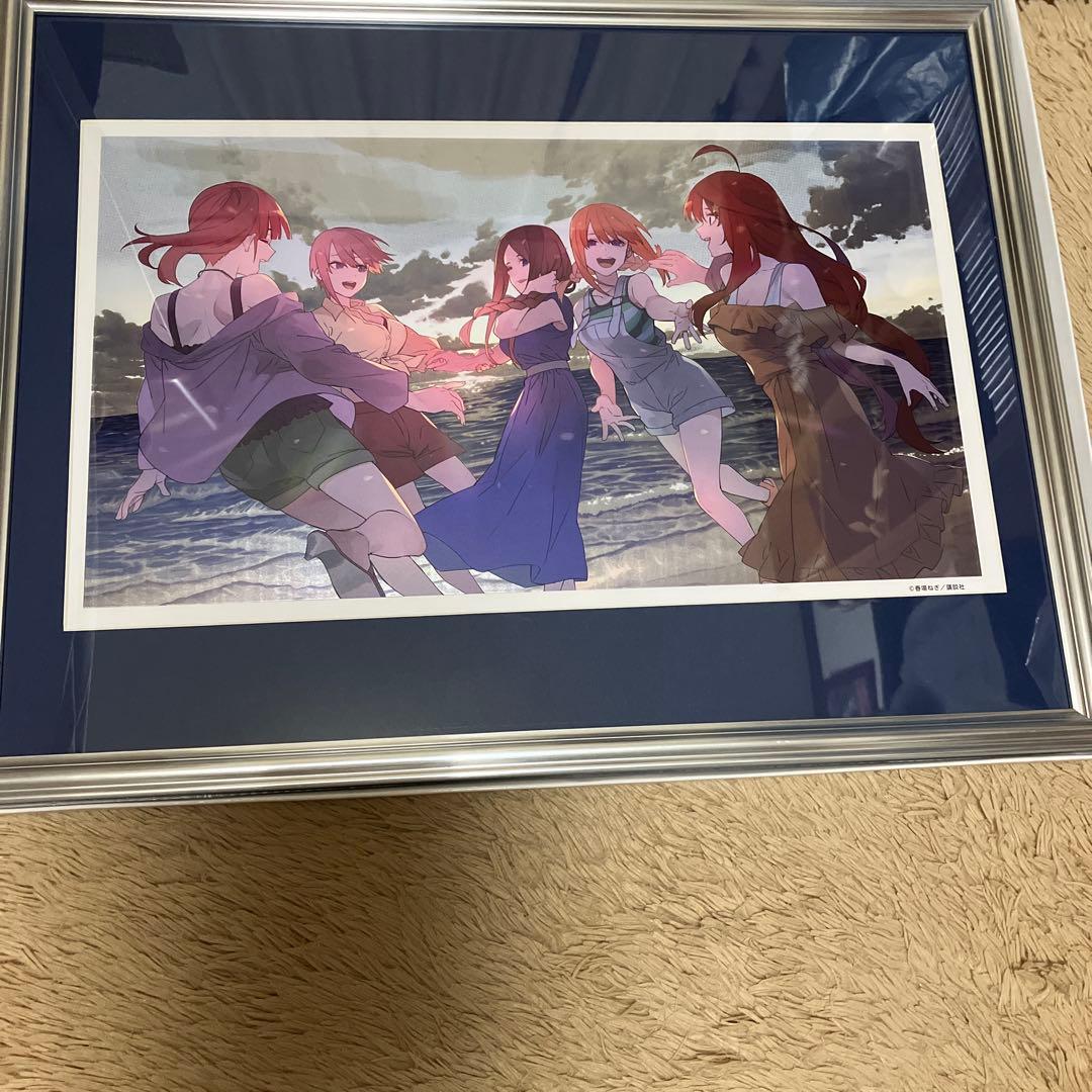 五等分の花嫁　メタリック複製原画