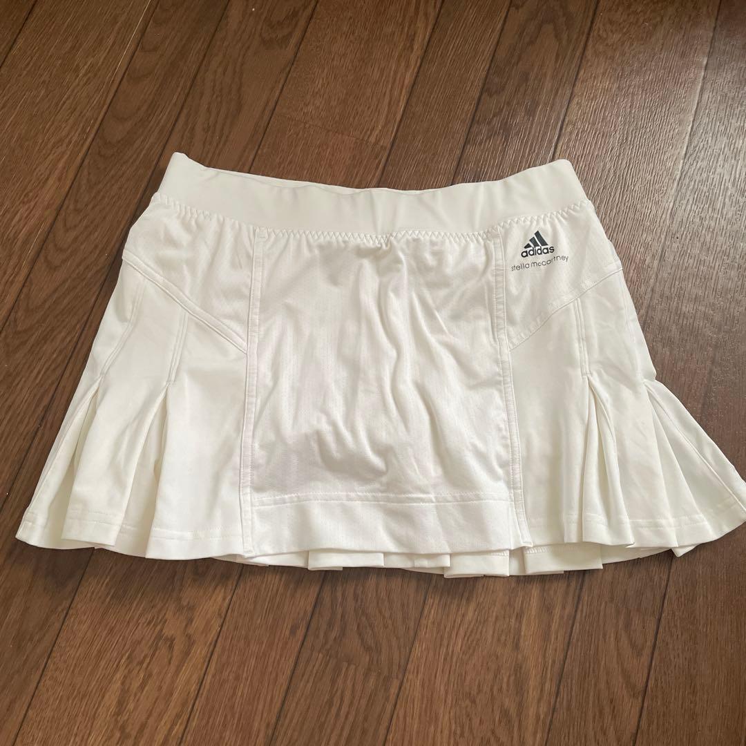 adidas Stella McCartney テニススカート ホワイト