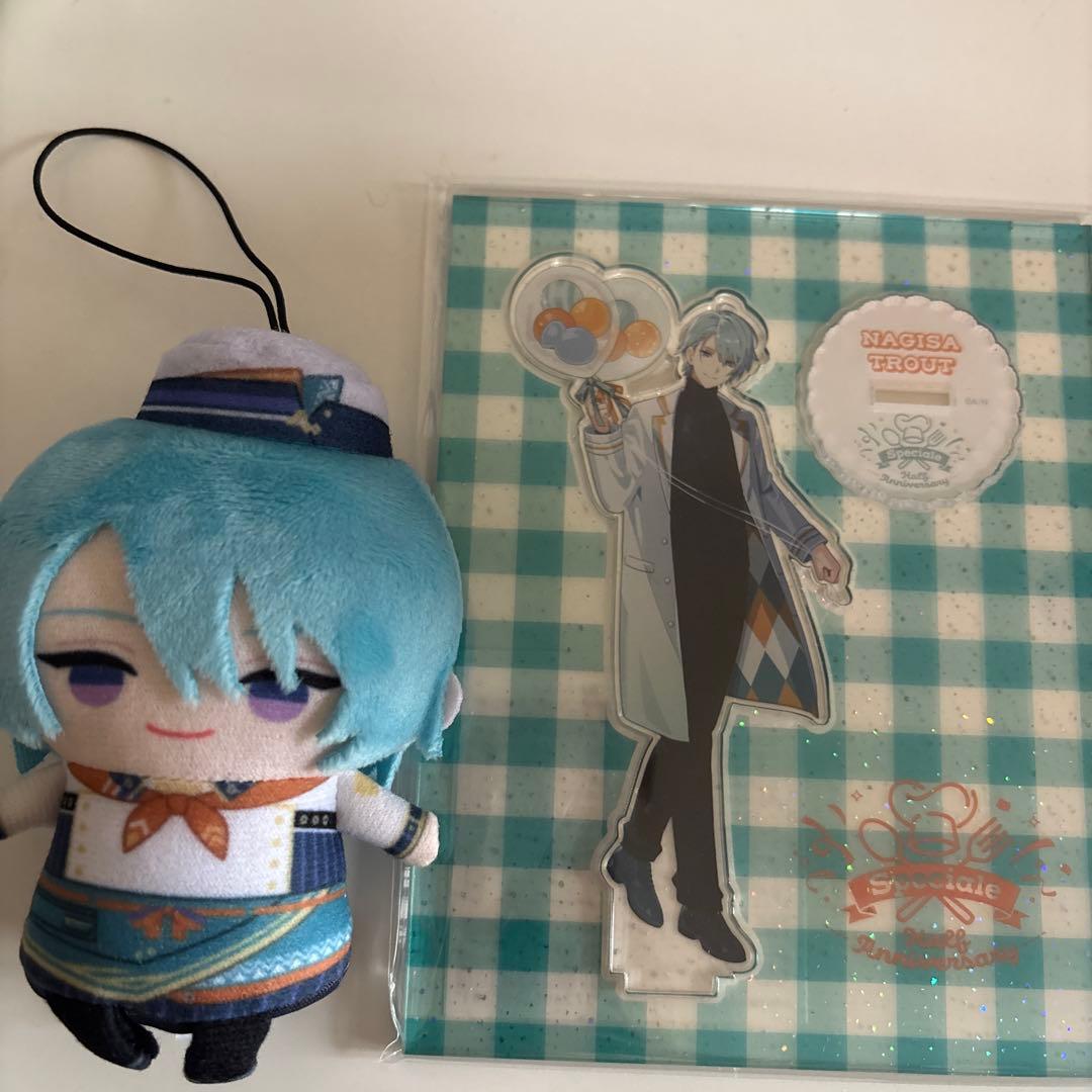 渚トラウト にじぱぺっと アクリルスタンド - メルカリ