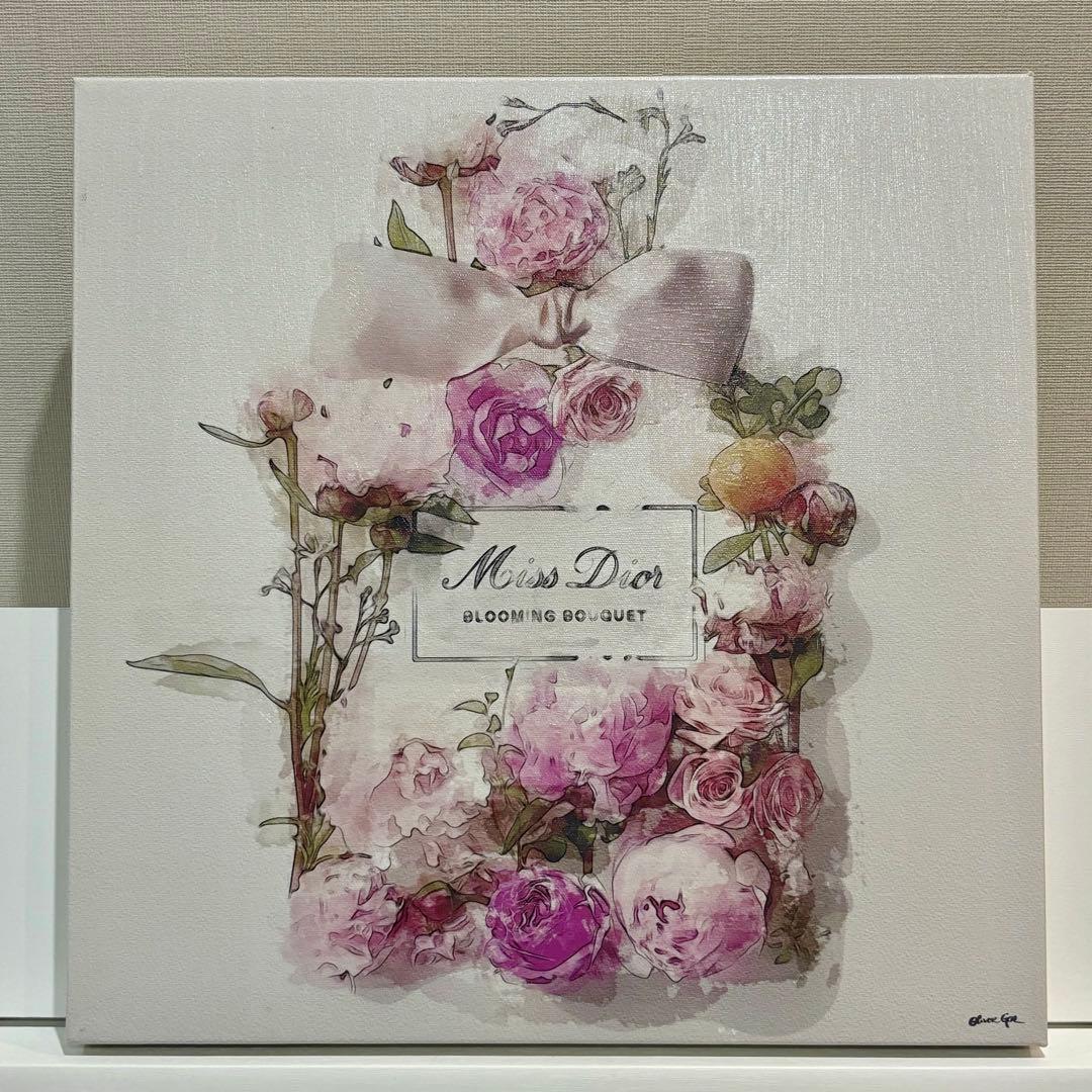 Oliver Gal Miss Dior フラワーアート 41×41×3.5㎝
