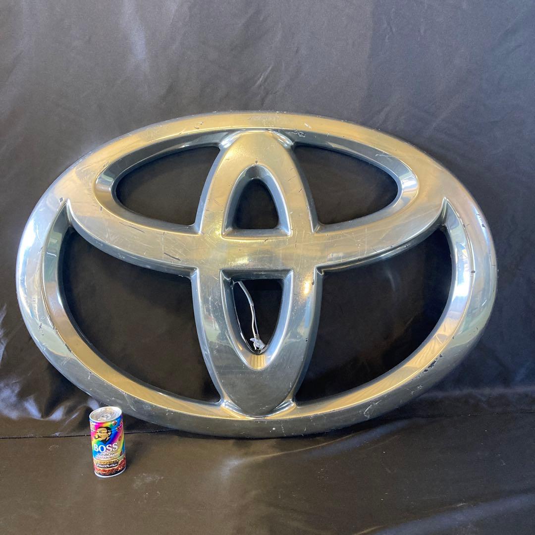 TOYOTA 店頭 大型 エンブレム 89センチ 非売品