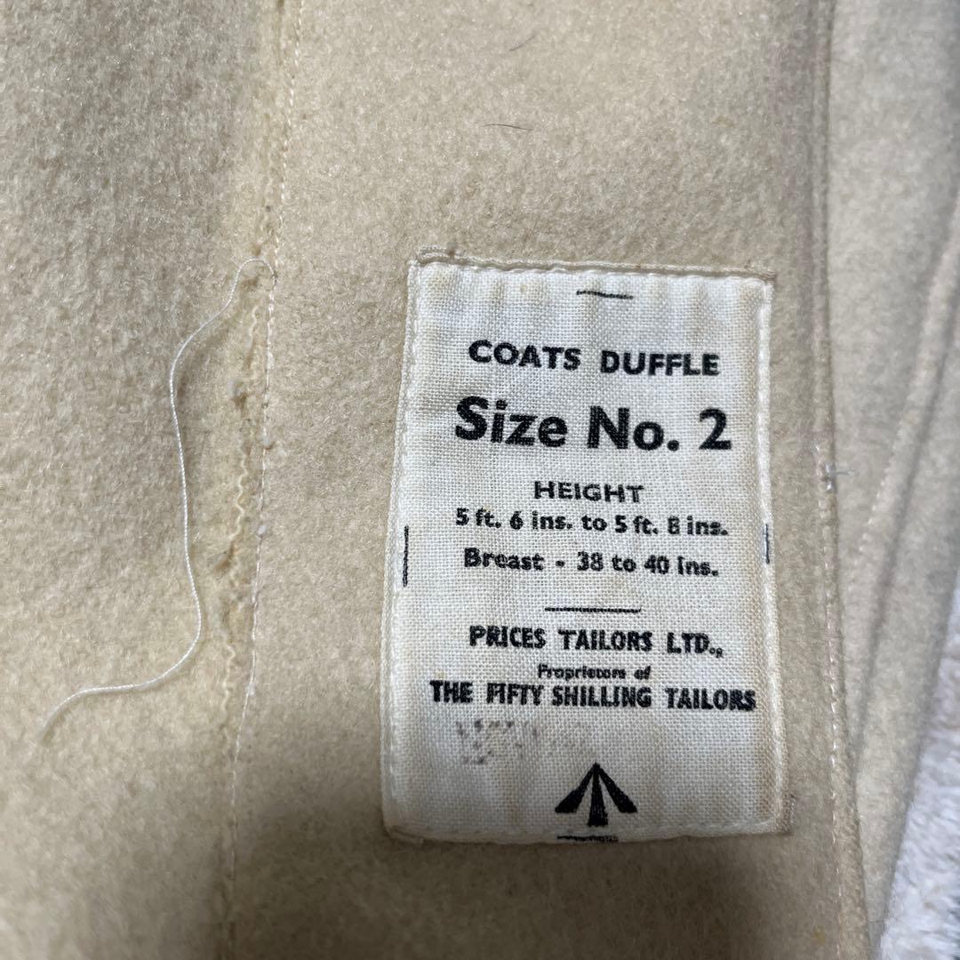 40s イギリス軍 ロイヤルネイビーショールカラーダッフル ヴィンテージ