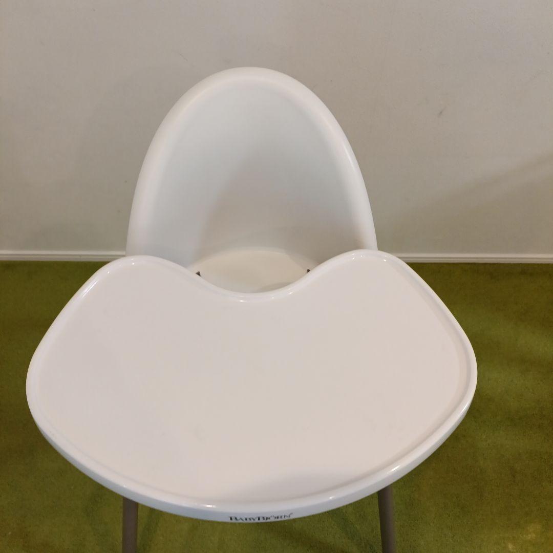 廃盤品】BabyBjorn ベビービョルン ハイチェア グレー脚 ハーネス付