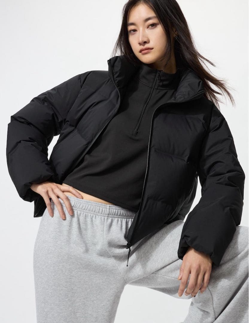 シームレスダウンショートジャケット（L）