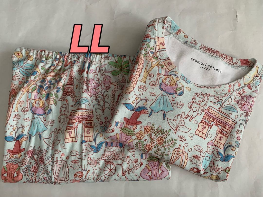 ワコール　ツモリチサト　パジャマ　LLサイズ　 UDX582 SX