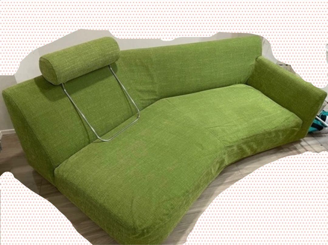 aya 大正堂インテリア ソファ グリーン 3人掛け 美品