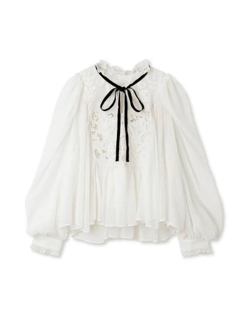 [スナイデル] エンブロイダリー　楊柳ブラウス SWFB234269