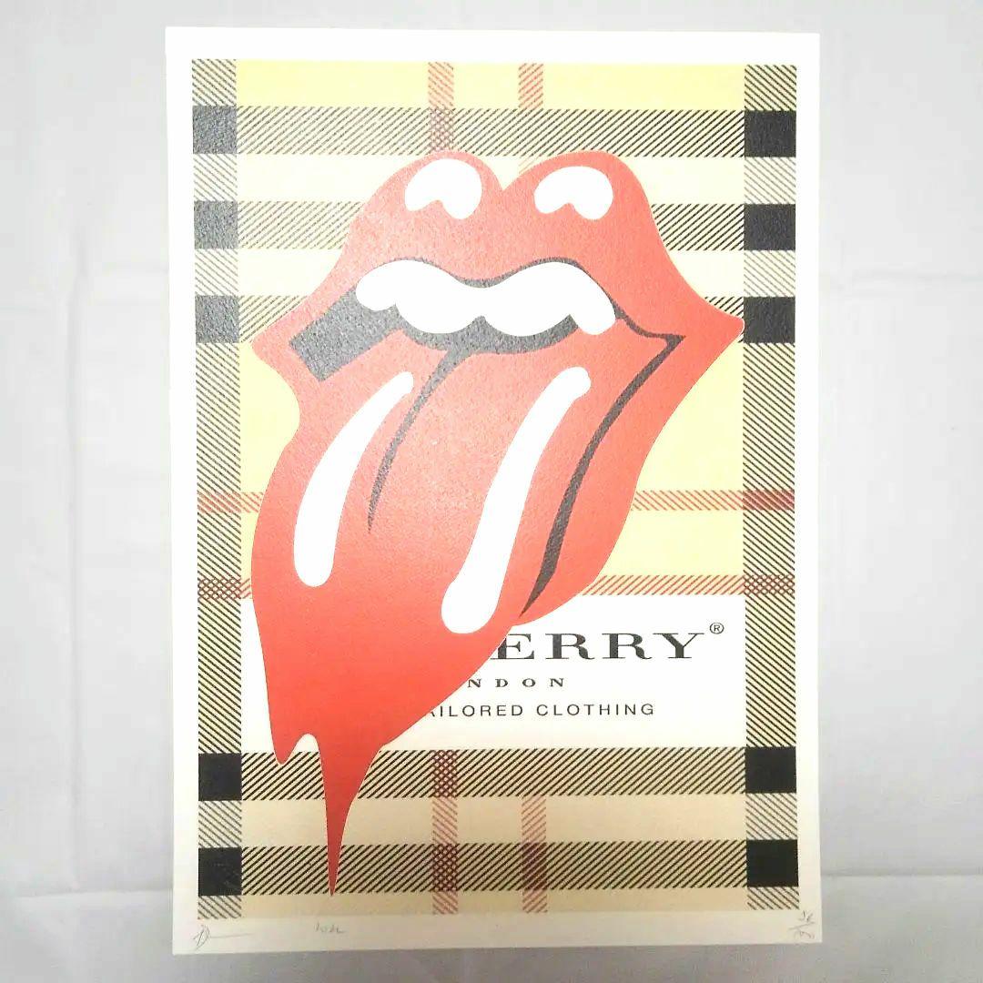 DEATH NYC ローリング・ストーンズ バーバリー　ポスター　極美品／未使用