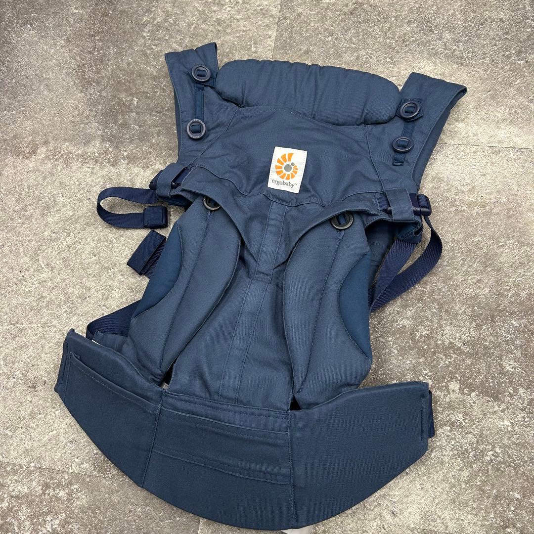 ergobaby 抱っこ紐 OMNI 360 ネイビー オムニ パッド、カバー付 - メルカリ